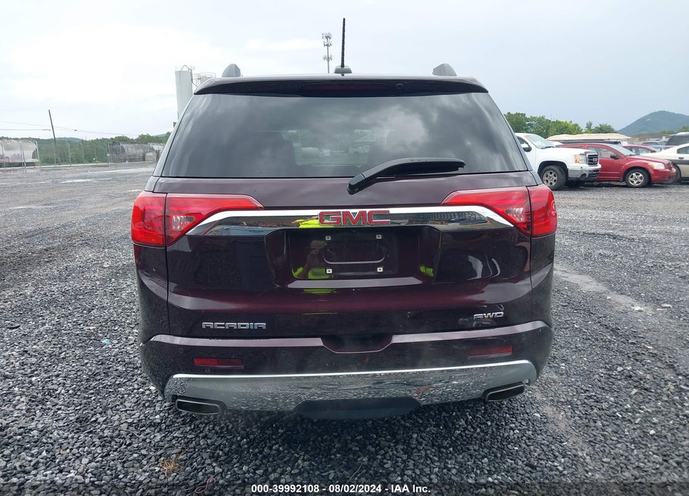 2017 GMC ACADIA DENALI VIN: 1GKKNXLS4HZ181227