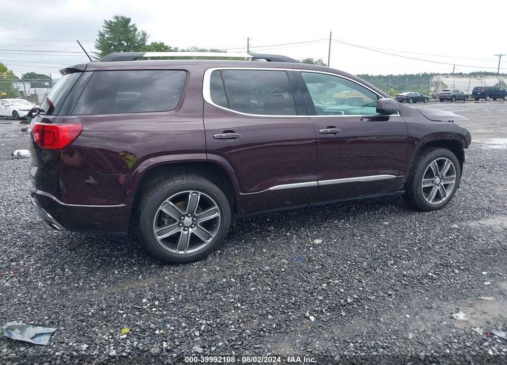 2017 GMC ACADIA DENALI VIN: 1GKKNXLS4HZ181227