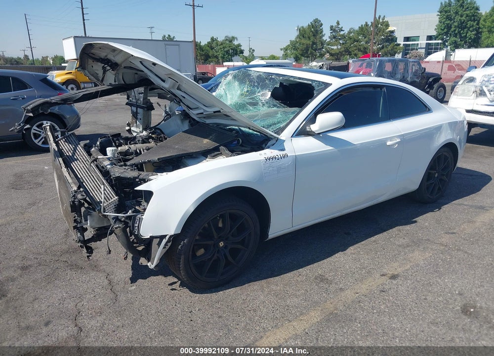2013 AUDI A5 2.0T PREMIUM VIN: WAULFAFR2DA001106