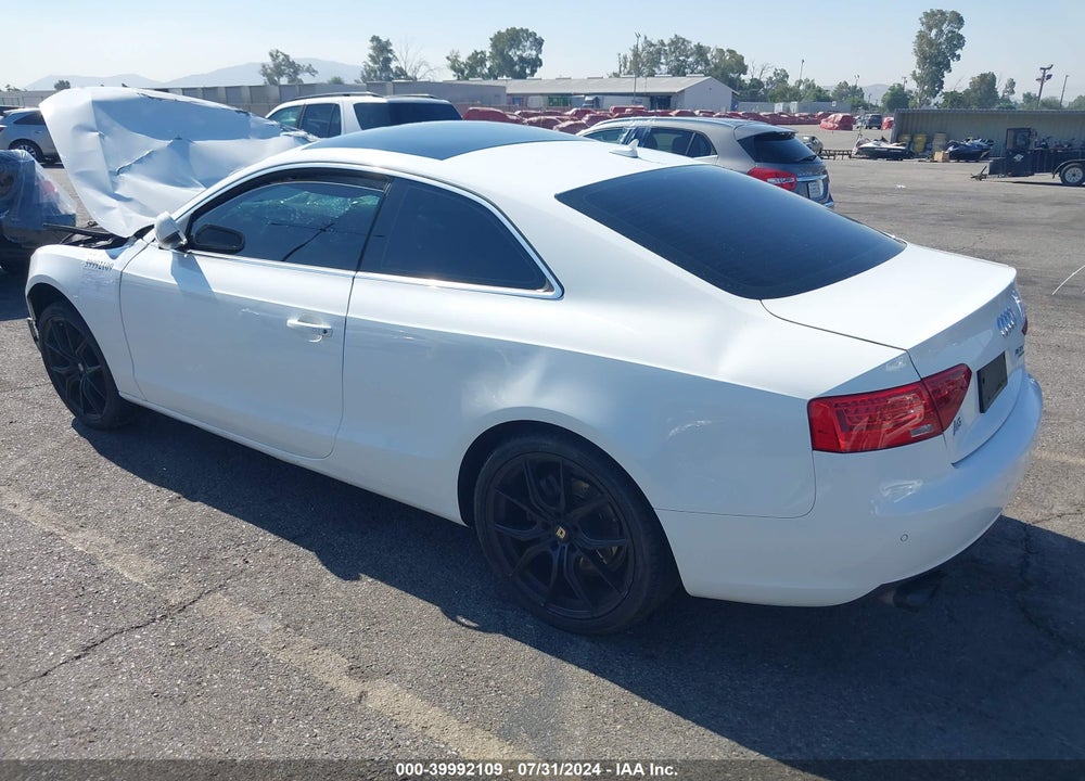 2013 AUDI A5 2.0T PREMIUM VIN: WAULFAFR2DA001106