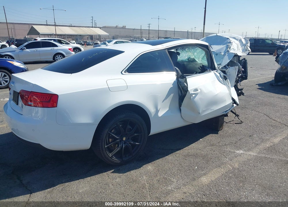 2013 AUDI A5 2.0T PREMIUM VIN: WAULFAFR2DA001106