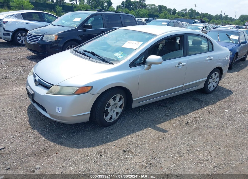 2008 HONDA CIVIC SDN LX VIN: 2HGFA16568H316723