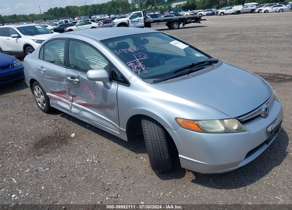 2008 HONDA CIVIC SDN LX VIN: 2HGFA16568H316723