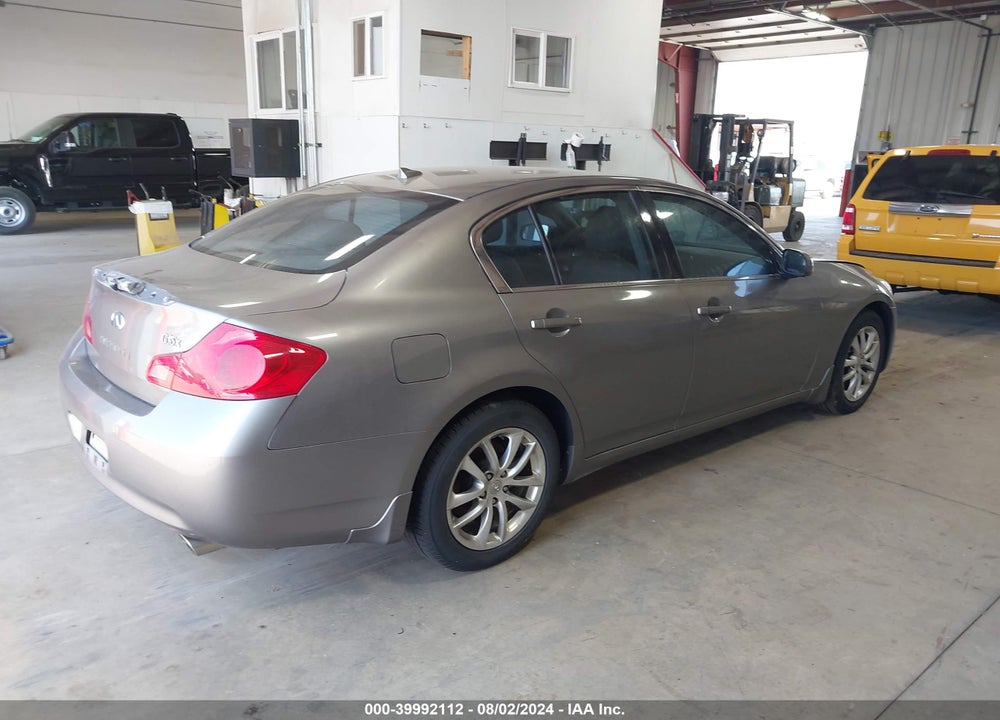 2008 INFINITI G35X VIN: JNKBV61F08M276004