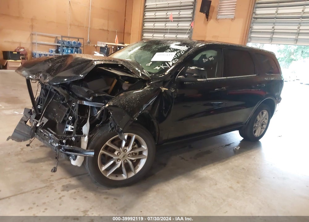 2022 DODGE DURANGO GT PLUS AWD VIN: 1C4RDJDG7NC224803
