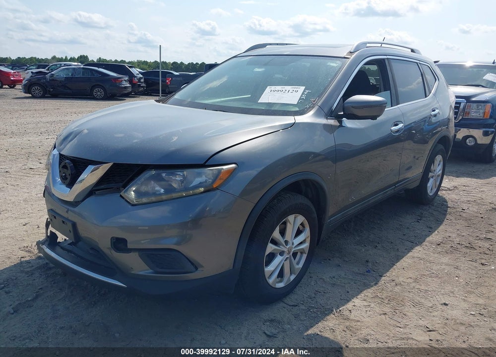 2016 NISSAN ROGUE SV VIN: 5N1AT2MVXGC923085
