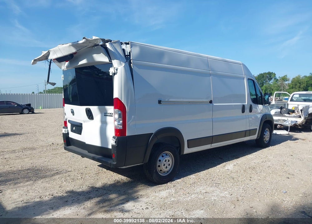 2023 RAM PROMASTER 2500 HIGH ROOF 159 WB VIN: 3C6LRVDG6PE525418