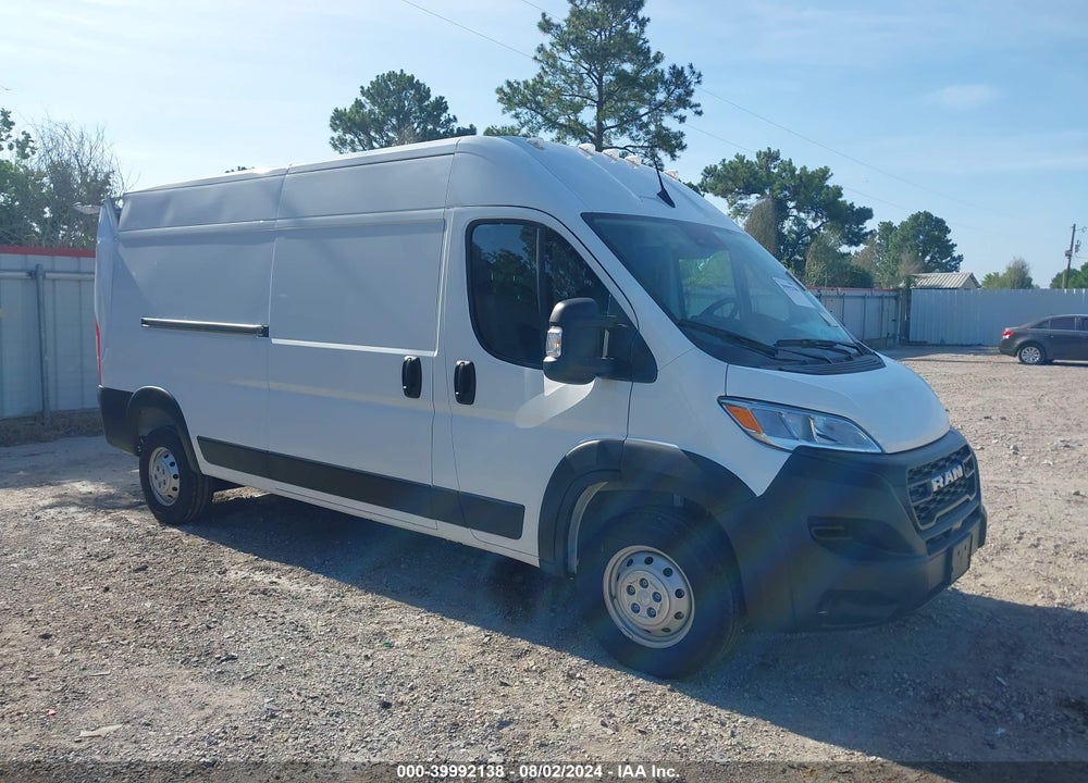 2023 RAM PROMASTER 2500 HIGH ROOF 159 WB VIN: 3C6LRVDG6PE525418