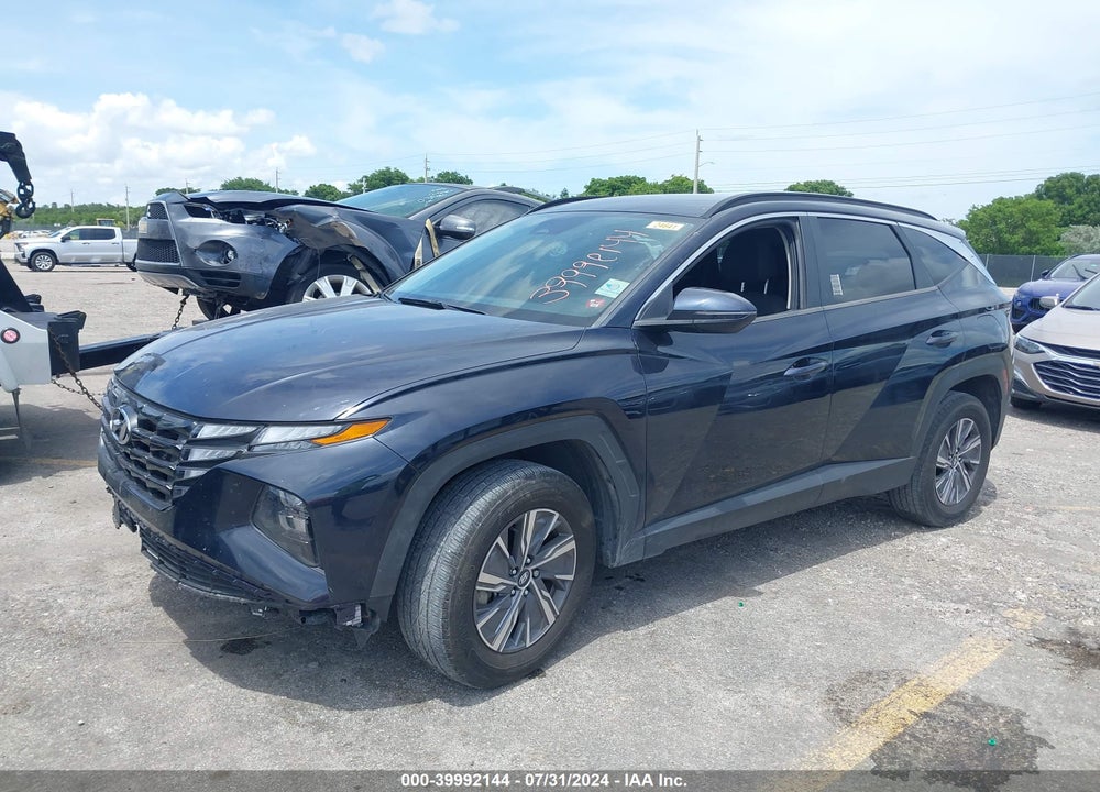 2022 HYUNDAI TUCSON HYBRID BLUE VIN: KM8JBCA13NU039278