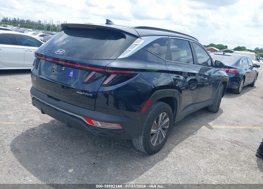 2022 HYUNDAI TUCSON HYBRID BLUE VIN: KM8JBCA13NU039278