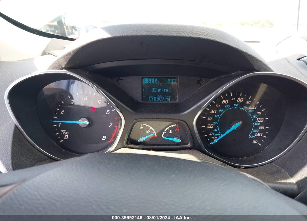 2013 FORD ESCAPE S VIN: 1FMCU0F73DUC32348