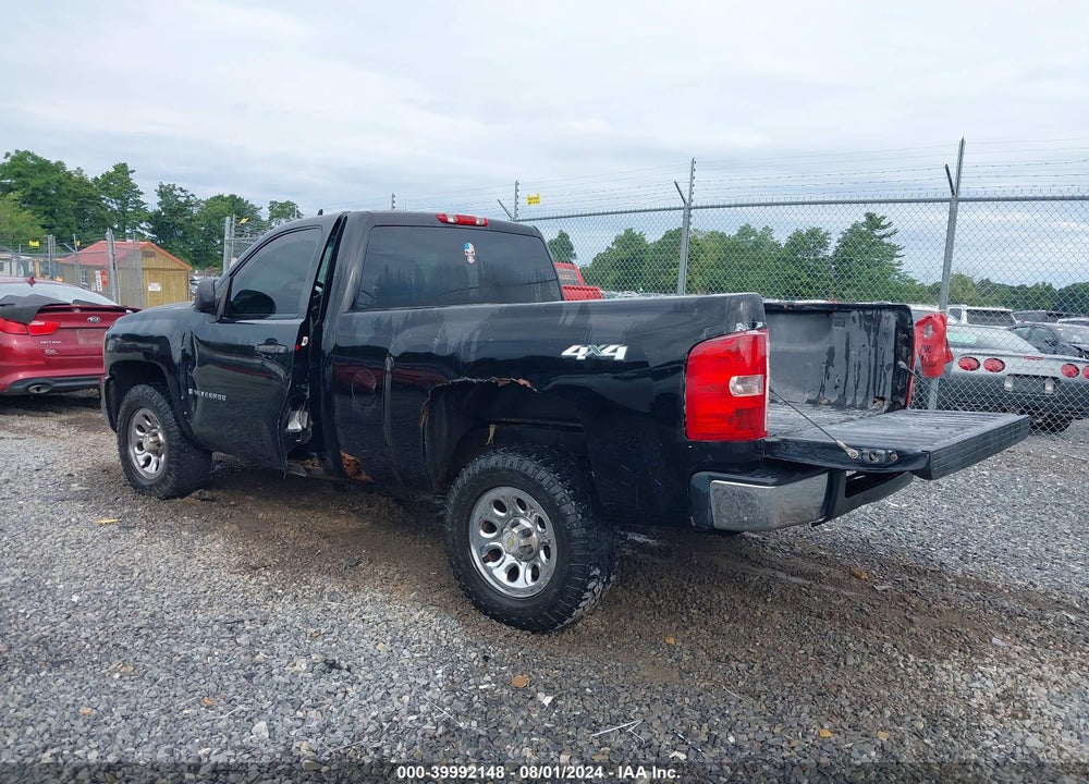 2007 CHEVROLET SILVERADO 1500 VIN: 1GCEK14CX7Z546272