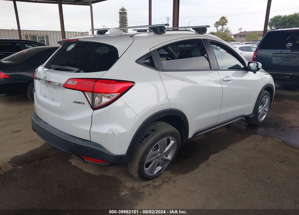 2020 HONDA HR-V AWD EX VIN: 3CZRU6H58LM707194