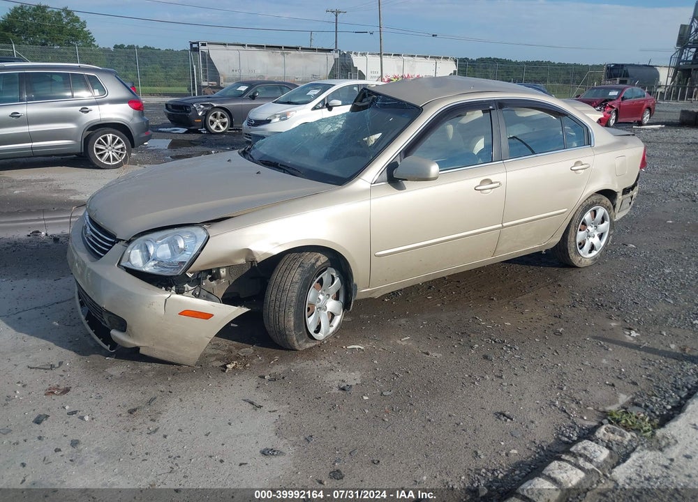 2008 KIA OPTIMA LX VIN: KNAGE123885221466