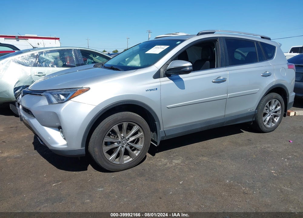 2016 TOYOTA RAV4 HYBRID LIMITED VIN: JTMDJREV7GD007814