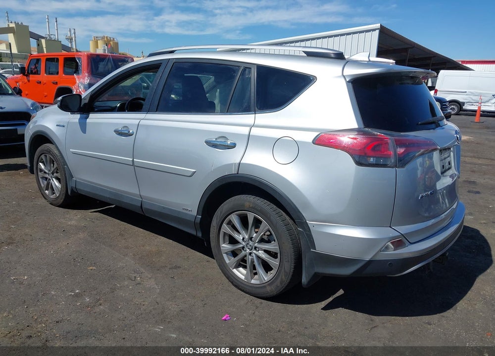 2016 TOYOTA RAV4 HYBRID LIMITED VIN: JTMDJREV7GD007814