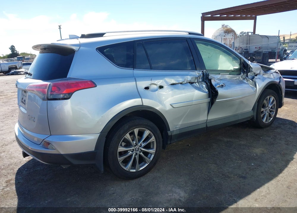 2016 TOYOTA RAV4 HYBRID LIMITED VIN: JTMDJREV7GD007814
