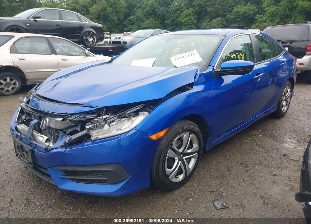 2017 HONDA CIVIC LX VIN: 2HGFC2F53HH535753