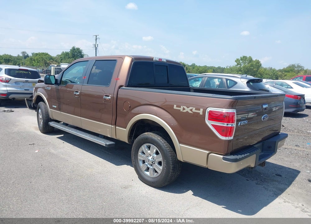 2012 FORD F-150 LARIAT VIN: 1FTFW1ET9CKD77162