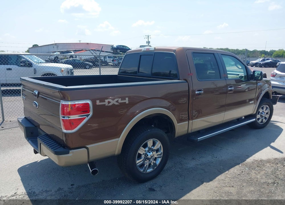 2012 FORD F-150 LARIAT VIN: 1FTFW1ET9CKD77162