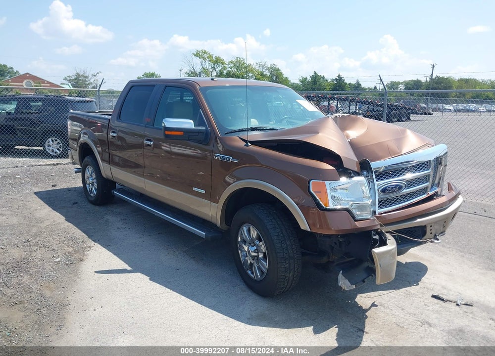 2012 FORD F-150 LARIAT VIN: 1FTFW1ET9CKD77162