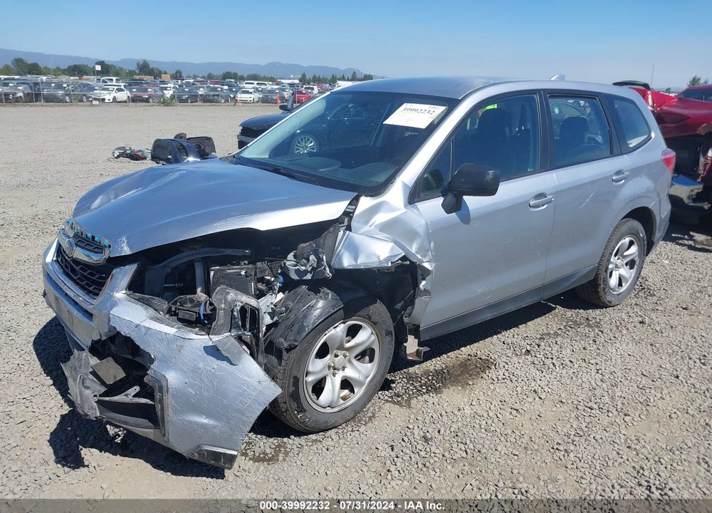 2018 SUBARU FORESTER 2.5I VIN: JF2SJAAC0JH598048