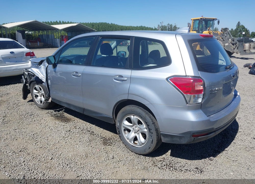 2018 SUBARU FORESTER 2.5I VIN: JF2SJAAC0JH598048