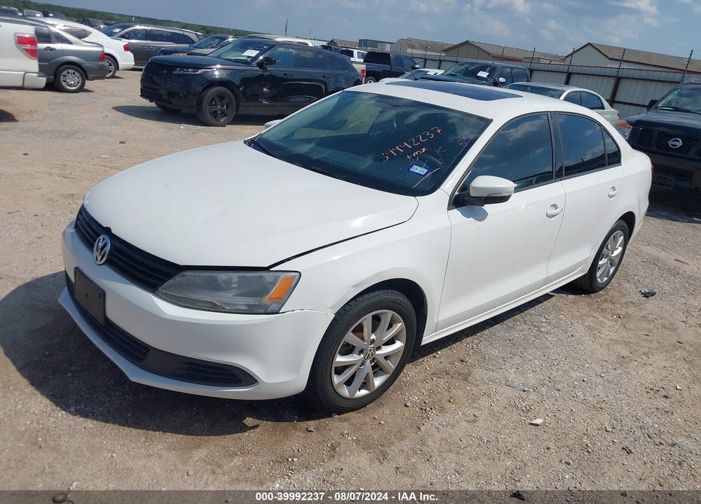 2012 VOLKSWAGEN JETTA 2.5L SE VIN: 3VWDX7AJ9CM302057