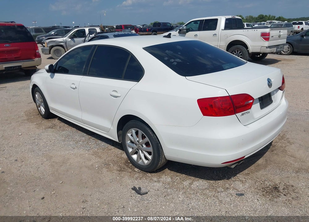 2012 VOLKSWAGEN JETTA 2.5L SE VIN: 3VWDX7AJ9CM302057