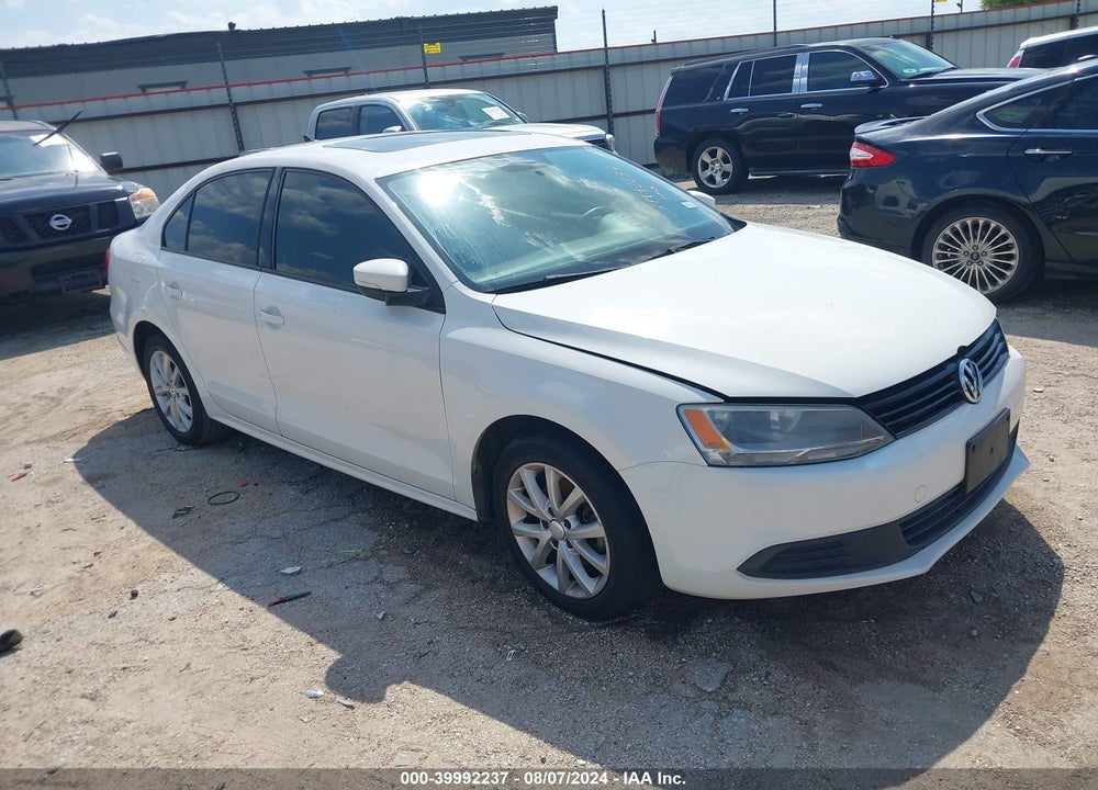 2012 VOLKSWAGEN JETTA 2.5L SE VIN: 3VWDX7AJ9CM302057