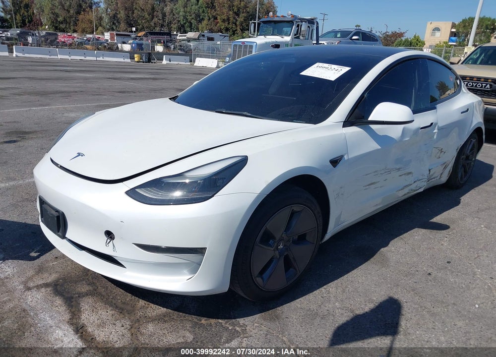 2023 TESLA MODEL 3 REAR-WHEEL DRIVE VIN: 5YJ3E1EA0PF477481