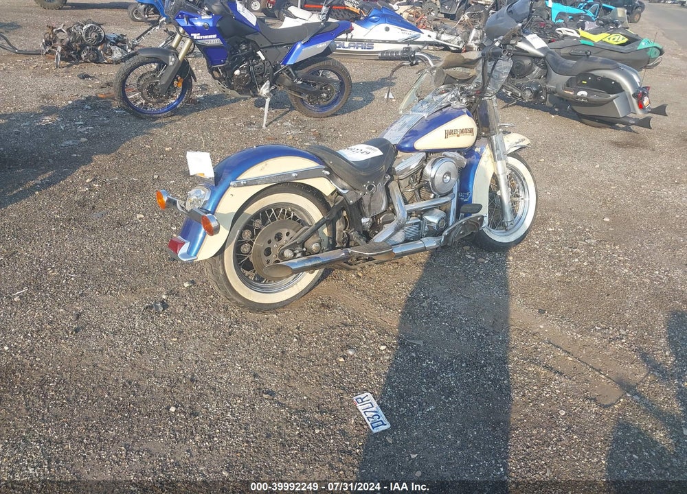 1992 HARLEY-DAVIDSON FLSTC VIN: 1HD1BJL4XNY018676