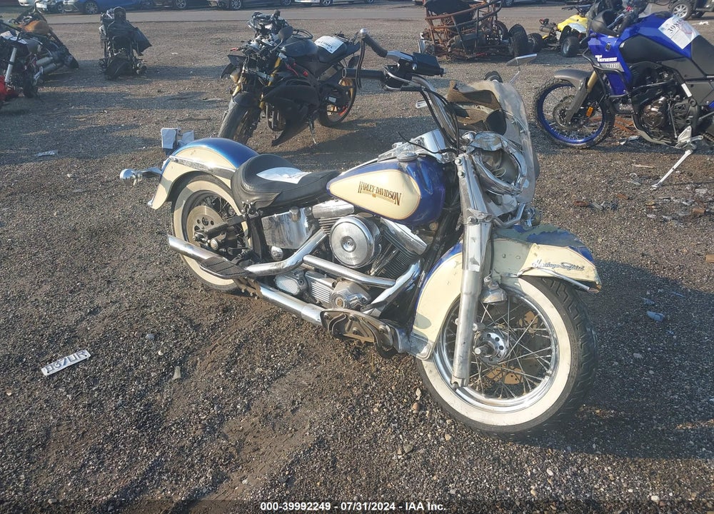 1992 HARLEY-DAVIDSON FLSTC VIN: 1HD1BJL4XNY018676