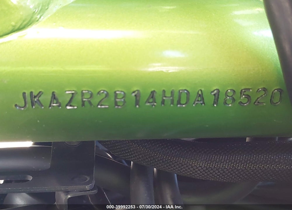 2017 KAWASAKI ZR900 VIN: JKAZR2B14HDA18520