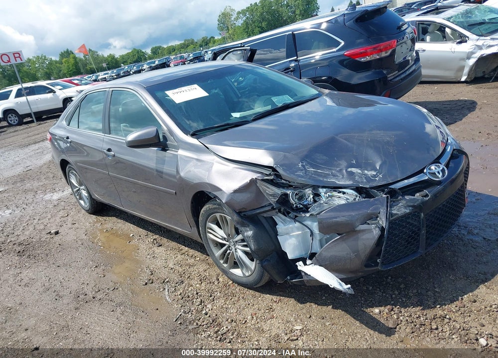 2016 TOYOTA CAMRY SE VIN: 4T1BF1FKXGU124457