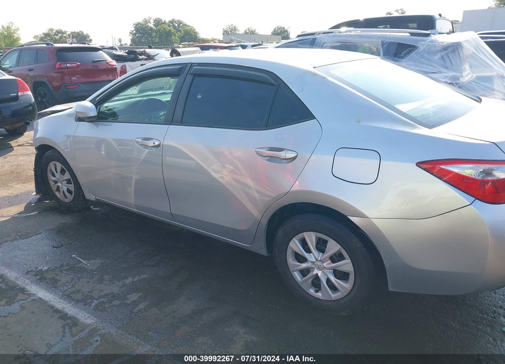 2015 TOYOTA COROLLA L VIN: 2T1BURHE8FC286213