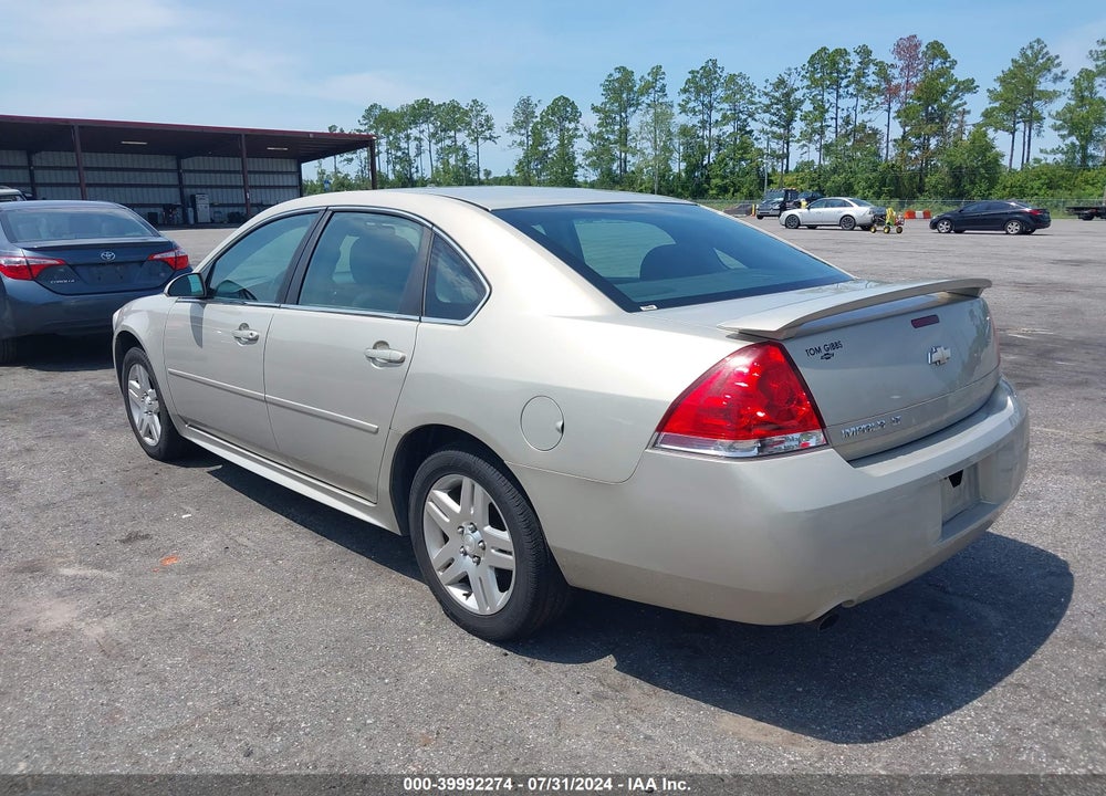 2012 CHEVROLET IMPALA LT VIN: 2G1WG5E32C1243705