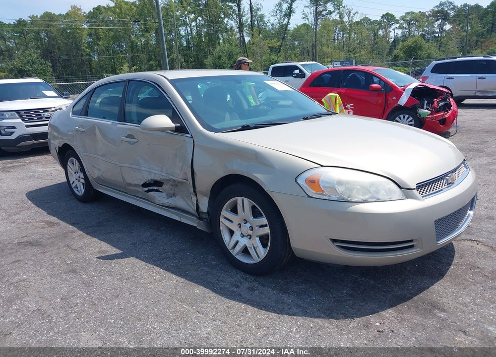 2012 CHEVROLET IMPALA LT VIN: 2G1WG5E32C1243705