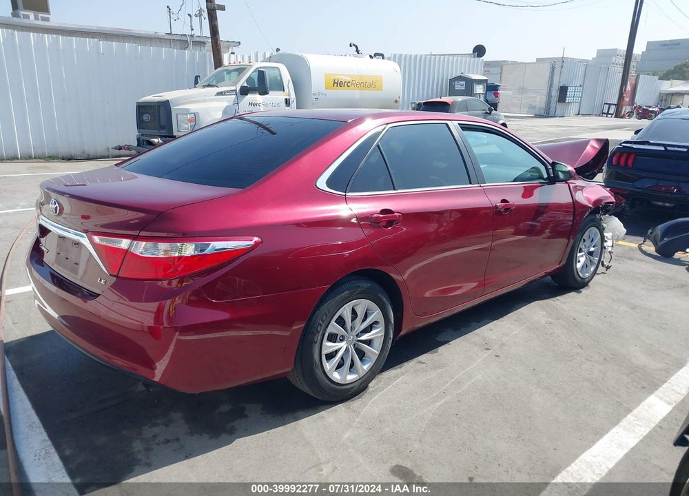 2015 TOYOTA CAMRY LE VIN: 4T1BF1FK9FU880988