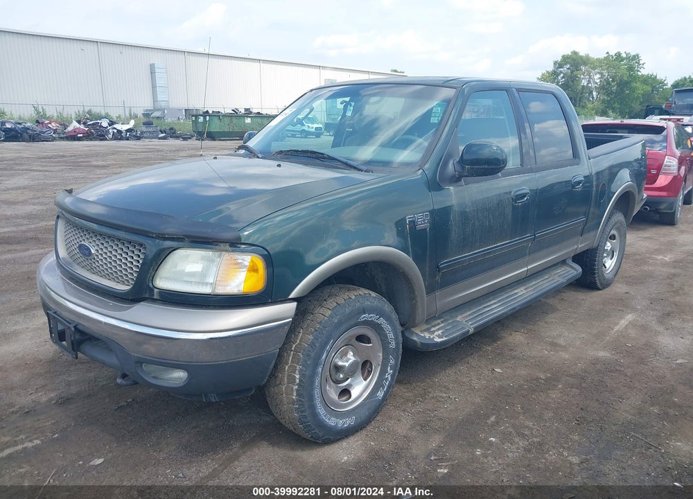 2002 FORD F-150 LARIAT/XLT VIN: 1FTRW08L82KE31584