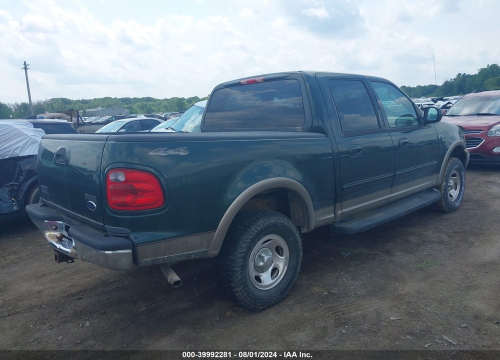 2002 FORD F-150 LARIAT/XLT VIN: 1FTRW08L82KE31584