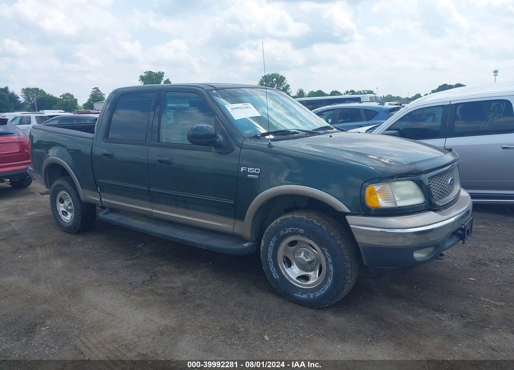 2002 FORD F-150 LARIAT/XLT VIN: 1FTRW08L82KE31584