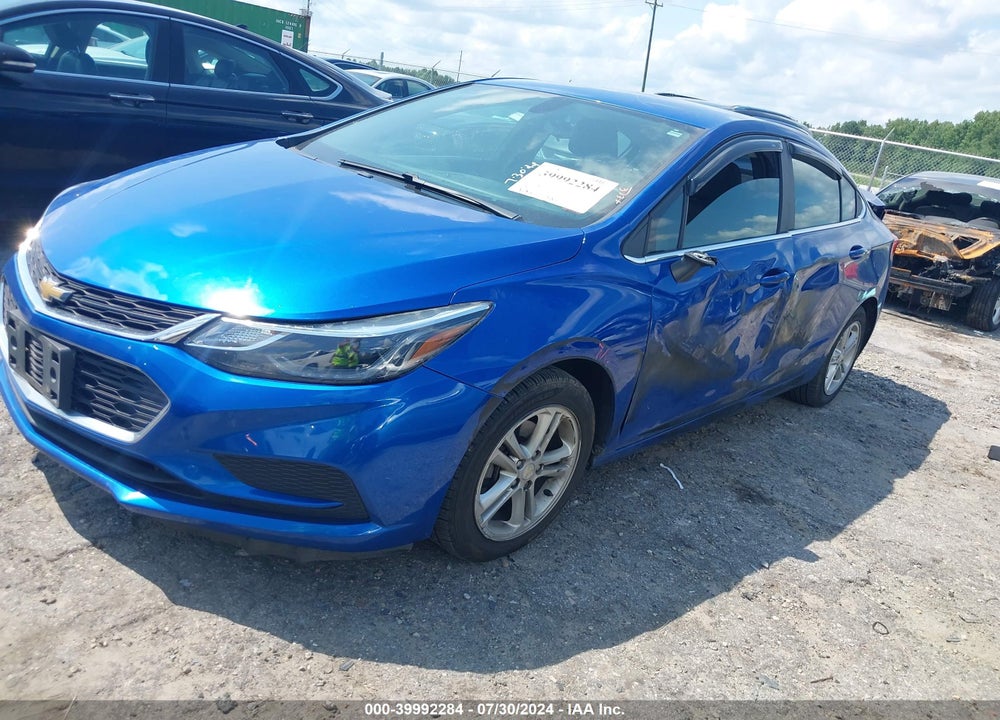 2018 CHEVROLET CRUZE LT AUTO VIN: 1G1BE5SM6J7104291