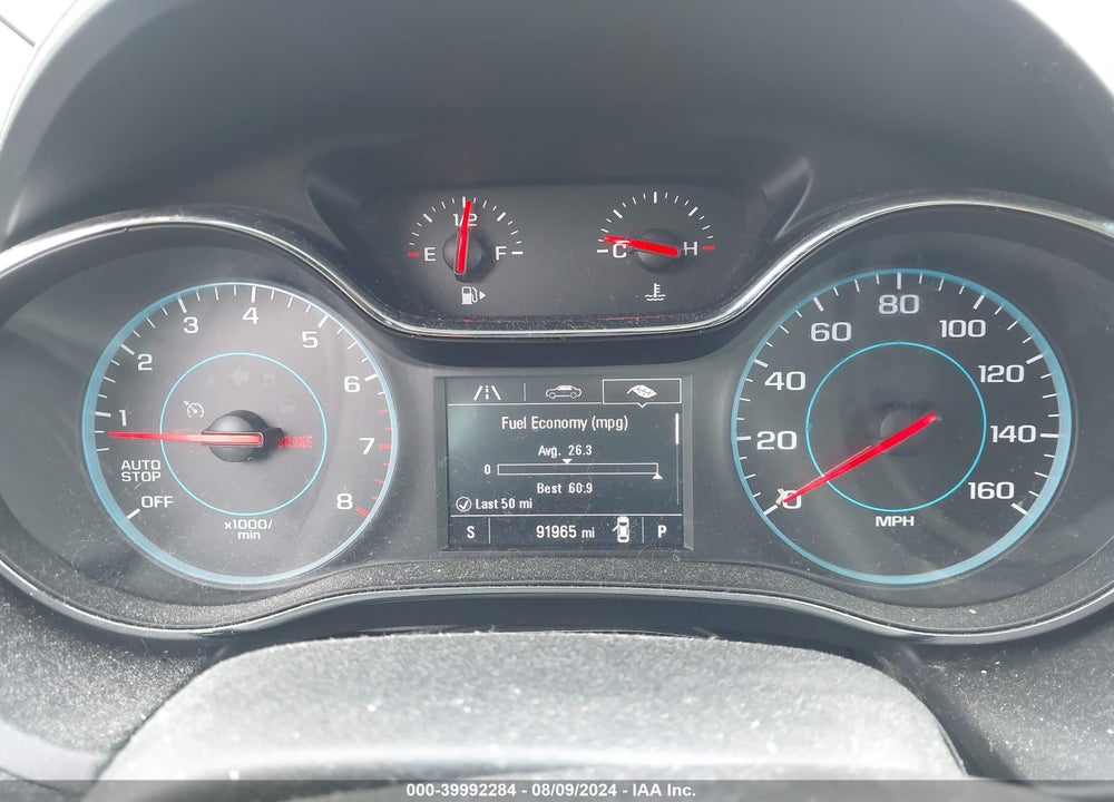 2018 CHEVROLET CRUZE LT AUTO VIN: 1G1BE5SM6J7104291