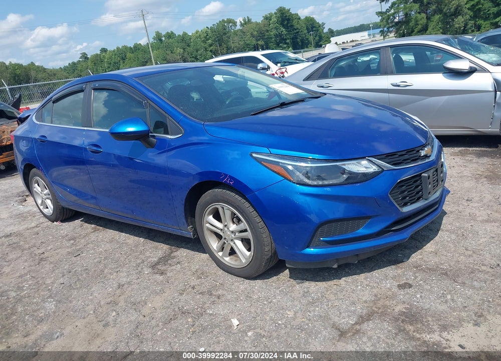 2018 CHEVROLET CRUZE LT AUTO VIN: 1G1BE5SM6J7104291