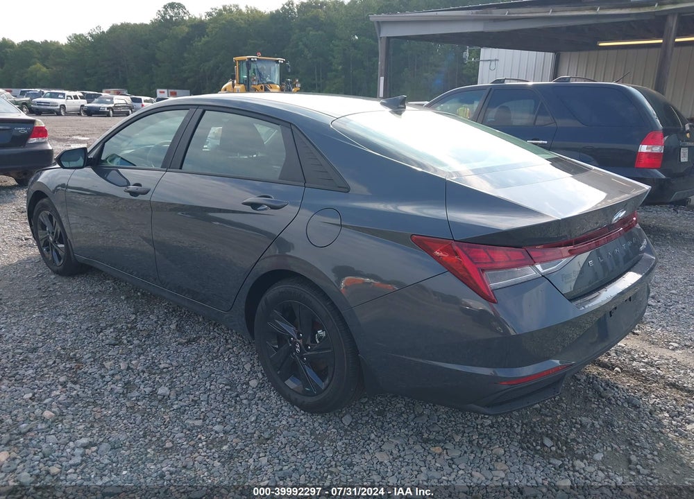 2023 HYUNDAI ELANTRA HYBRID BLUE VIN: KMHLM4AJ6PU081830