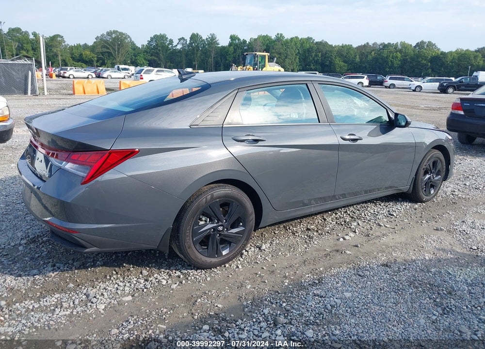 2023 HYUNDAI ELANTRA HYBRID BLUE VIN: KMHLM4AJ6PU081830
