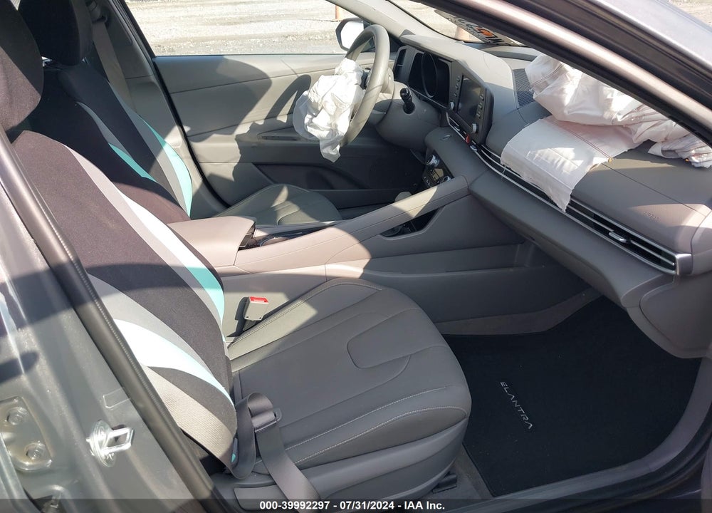 2023 HYUNDAI ELANTRA HYBRID BLUE VIN: KMHLM4AJ6PU081830