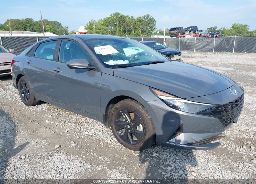 2023 HYUNDAI ELANTRA HYBRID BLUE VIN: KMHLM4AJ6PU081830