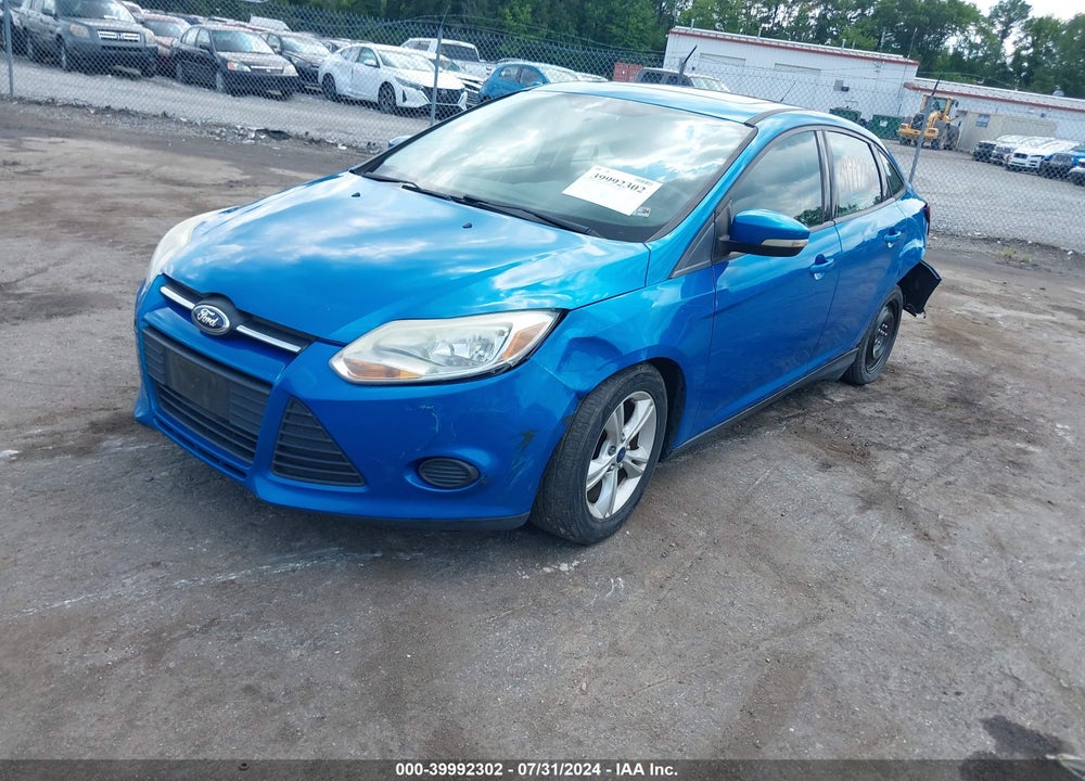 2014 FORD FOCUS SE VIN: 1FADP3F27EL405775